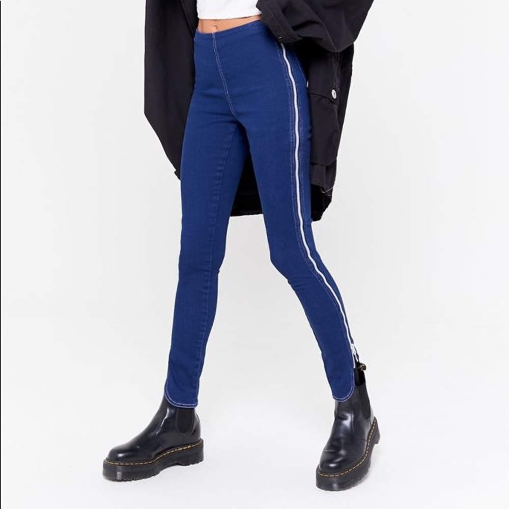 BDG Vanya Zip Up Pinup Jean